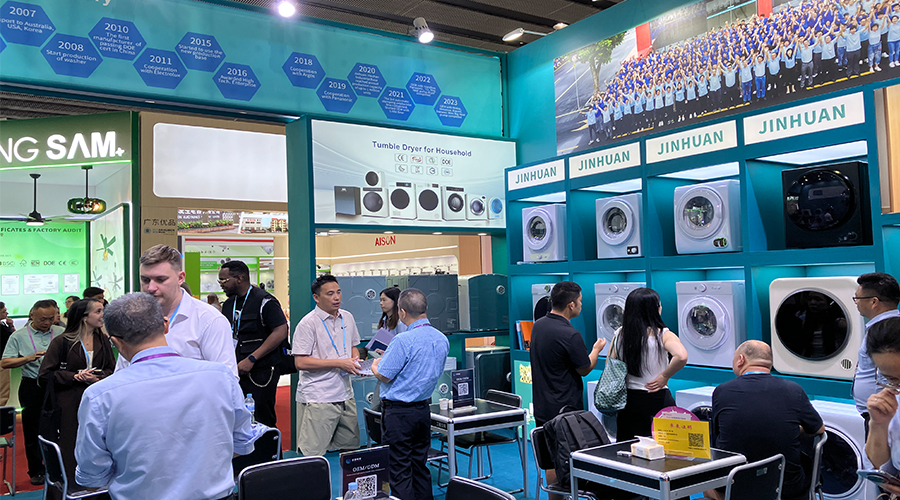 廣交會(huì)新老朋友齊聚，金環(huán)電器展位人氣旺