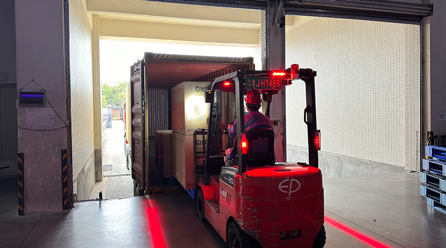 衣物烘干機出貨英國，開啟合作新篇