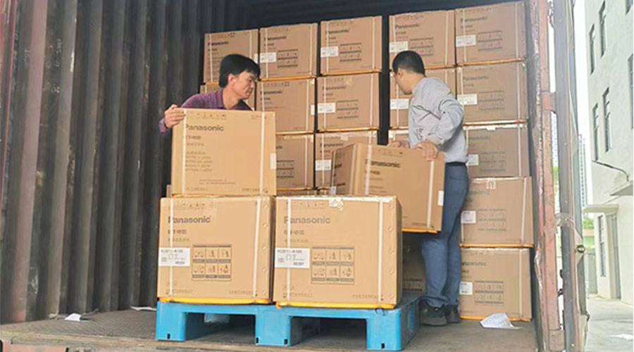 發(fā)貨抓速度！金環(huán)電器第一時間完成松下滾筒干衣機(jī)發(fā)貨