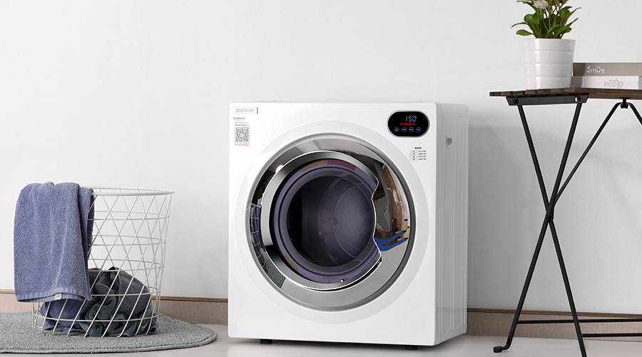 自然晾曬過的衣物灰塵多，家用衣物烘干機(jī)烘衣更干凈！