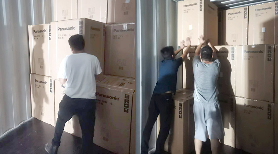 出貨速度！金環(huán)電器順利完成松下客戶的衣物烘干機(jī)出貨